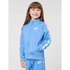 Nike Kids’ Dri-FIT Logo Taping Full Zip 2-Piece Outfit Set(University Blue)