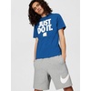 Nike Men’s Club Just Do It Graphic T-Shirt(Court Blue)