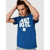 Nike Men’s Club Just Do It Graphic T-Shirt(Court Blue)