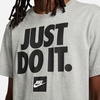 Nike Men’s Club Just Do It Graphic T-Shirt(Dark Grey Heather)