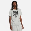 Nike Men’s Club Just Do It Graphic T-Shirt(Dark Grey Heather)