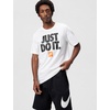 Nike Men’s Club Just Do It Graphic T-Shirt(White)