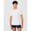 Nike Men’s Essential Cotton Stretch Short Sleeve Crewneck Undershirts (2-Pack)(White/White)