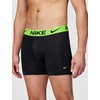 Nike Men’s Essential Micro Stretch Boxer Brief Underwear (3-pack)(Black/Volt Wb/Cool Grey Wb/University Red Wb)
