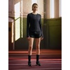Nike Women’s One Classic Dri-FIT Long-Sleeve Top(Black/White)