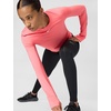 Nike Women’s One Classic Dri-FIT Long-Sleeve Top(Sea Coral/White)