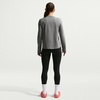 Nike Women’s One Classic Dri-FIT Long-Sleeve Top(Smoke Grey/Heather/White)