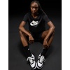 Nike Women’s Sportswear Essential Cropped Logo T-Shirt(Black/White)