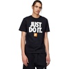 Nike Men’s Club Just Do It Graphic T-Shirt(Black)