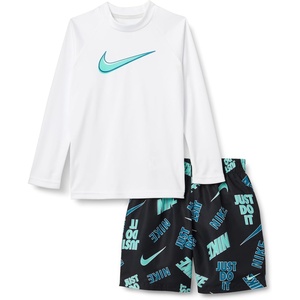 Nike Boys’ Long Sleeve Top & Short Set(Black)