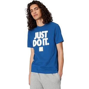 Nike Men’s Club Just Do It Graphic T-Shirt(Court Blue)