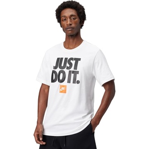 Nike Men’s Club Just Do It Graphic T-Shirt(White)