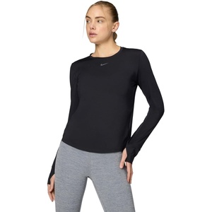 Nike Women’s One Classic Dri-FIT Long-Sleeve Top(Black)