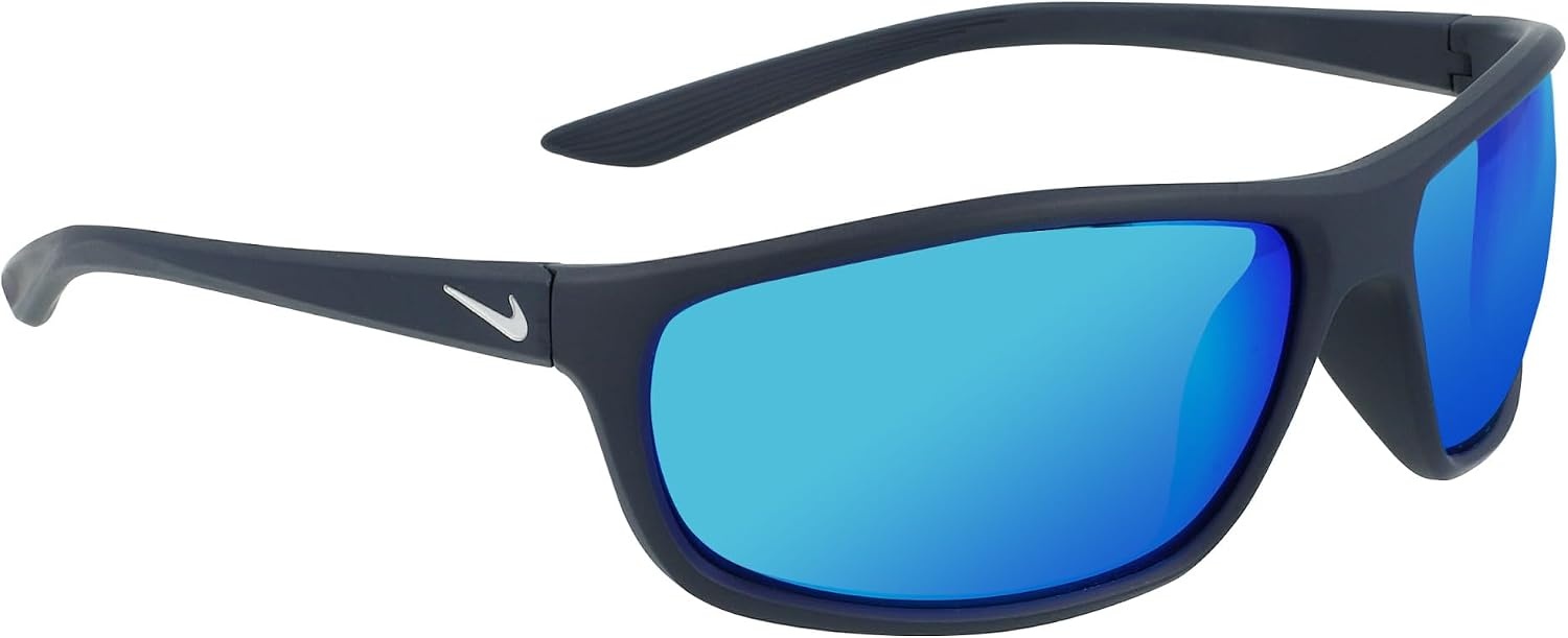 image:imageNike Mens Sunglasses NIKE RABID 2 Matte ObsidianBlue Mirror Lens