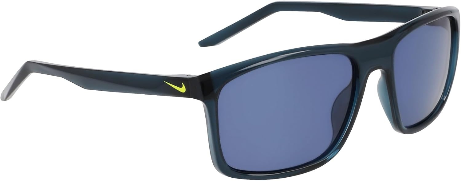 image:imageNike Unisex Fire Large Polarized Rectangular SunglassesArmory Navy Polar Blue