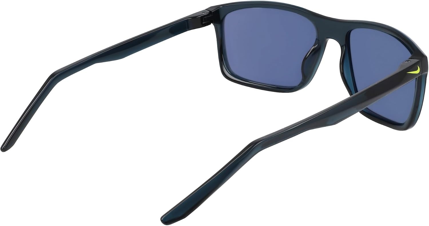 image:imageNike Unisex Fire Large Polarized Rectangular SunglassesArmory Navy Polar Blue
