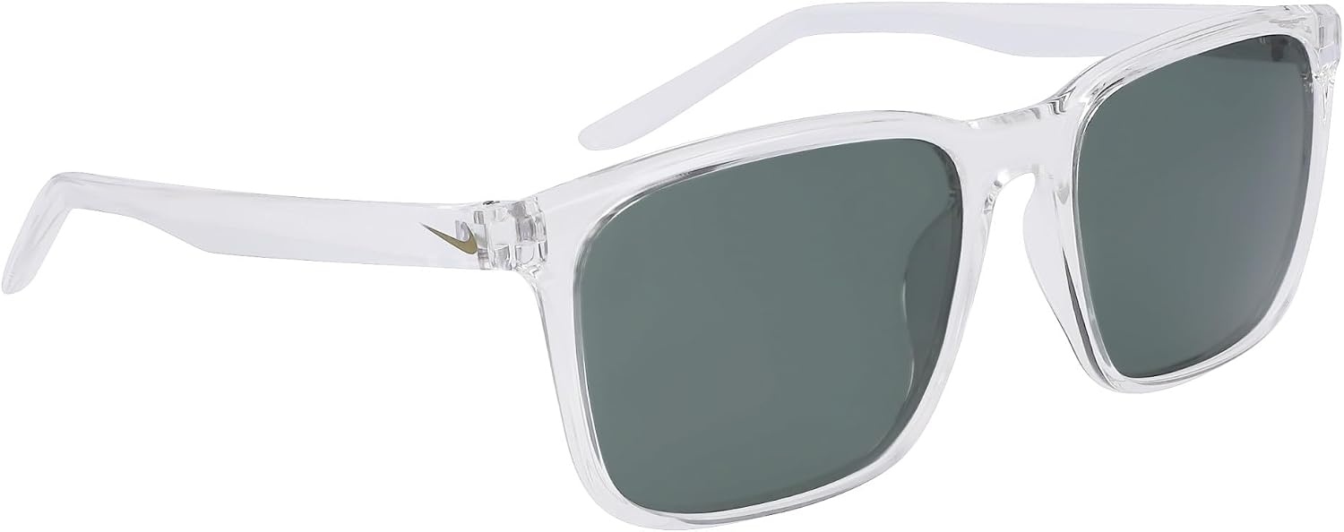 image:imageNike Unisex Rave Polarized Square SunglassesClearPolar Green
