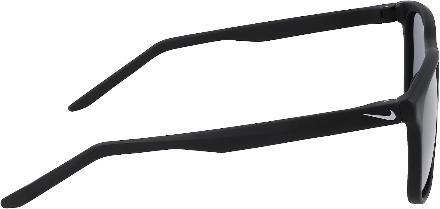 image:imageNike Unisex Rave Polarized Square SunglassesMatte BlackPolar Grey