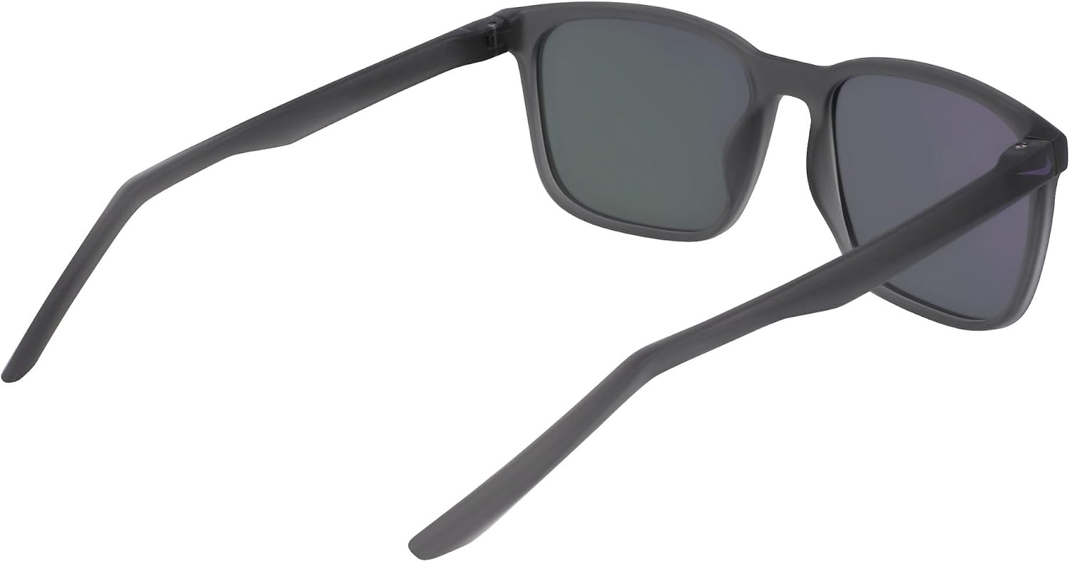 image:imageNike Unisex Rave Polarized Square SunglassesMatte Smoke Grey Polar Purple