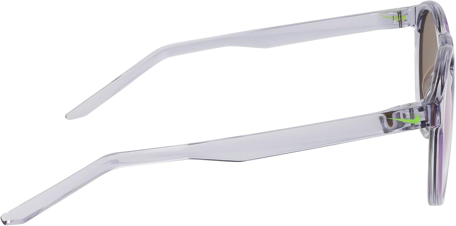 image:imageNike Unisex Swerve Polarized Round SunglassesWolf Grey Polar Green Mirror
