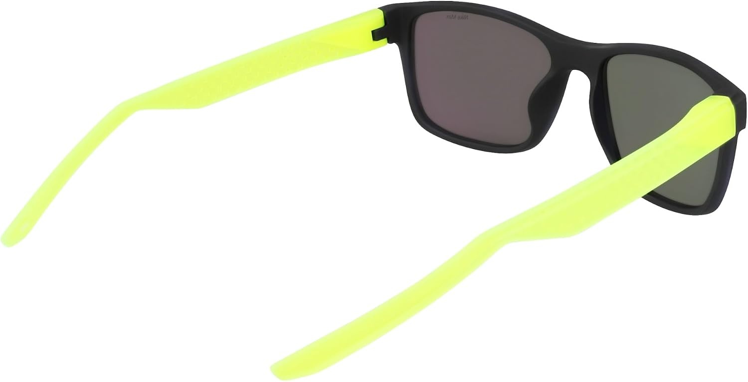 image:imageNike mens Livefree Classic Rectangular SunglassesMatte Gridiron Green Mirror
