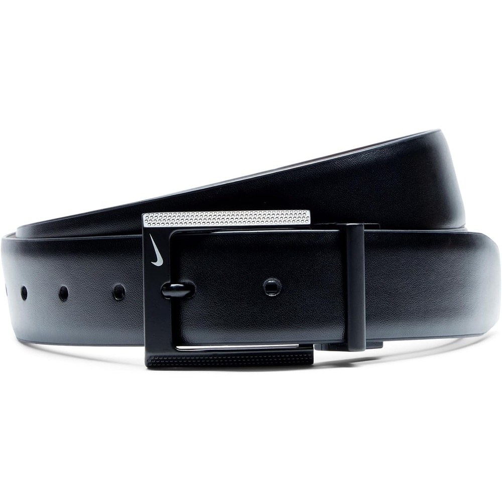 image:imageNike Mens Classic Reversible BeltBlackBrown Smooth Grain