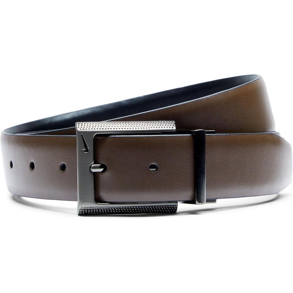image:imageNike Mens Classic Reversible BeltBrownBlack Smooth Grain