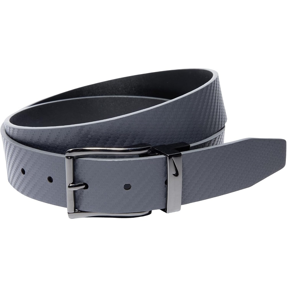 image:imageNike Mens Classic Reversible BeltDk Grey Cf TextureBlack