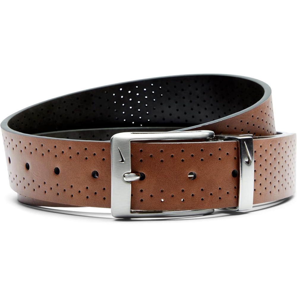 image:imageNike Mens Classic Reversible BeltTanBlack Perf
