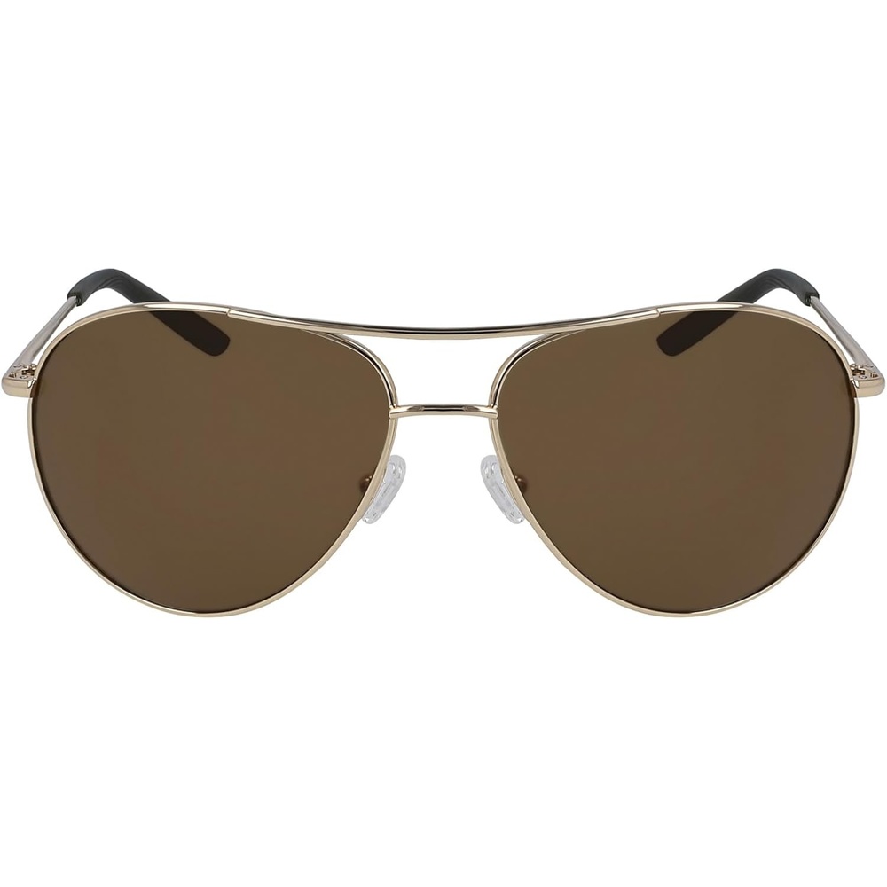 image:imageNike Unisex Chance Aviator SunglassesLight GoldBrown