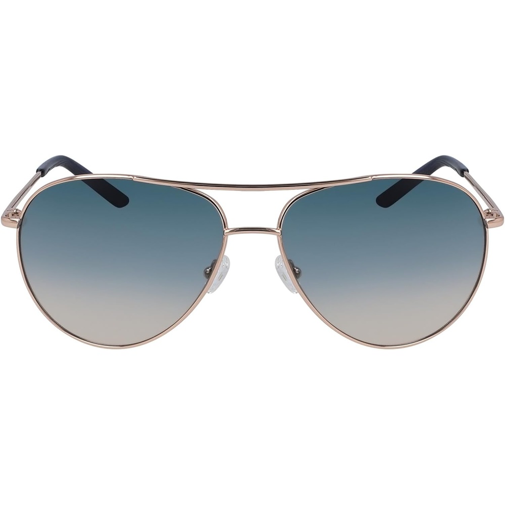 image:imageNike Unisex Chance Aviator SunglassesRose GoldNavy Rose Gradient