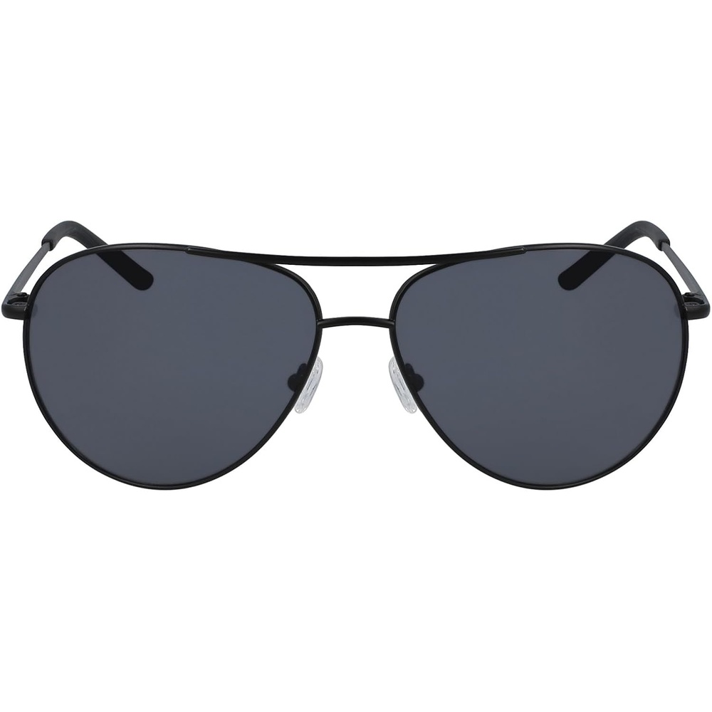 image:imageNike Unisex Chance Aviator SunglassesSatin BlackDark Grey