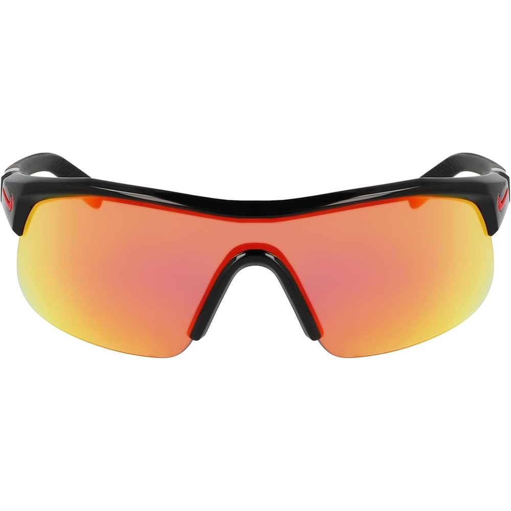 image:imageNike Unisex Show X1 Rectangular SunglassesBlack Red Mirror