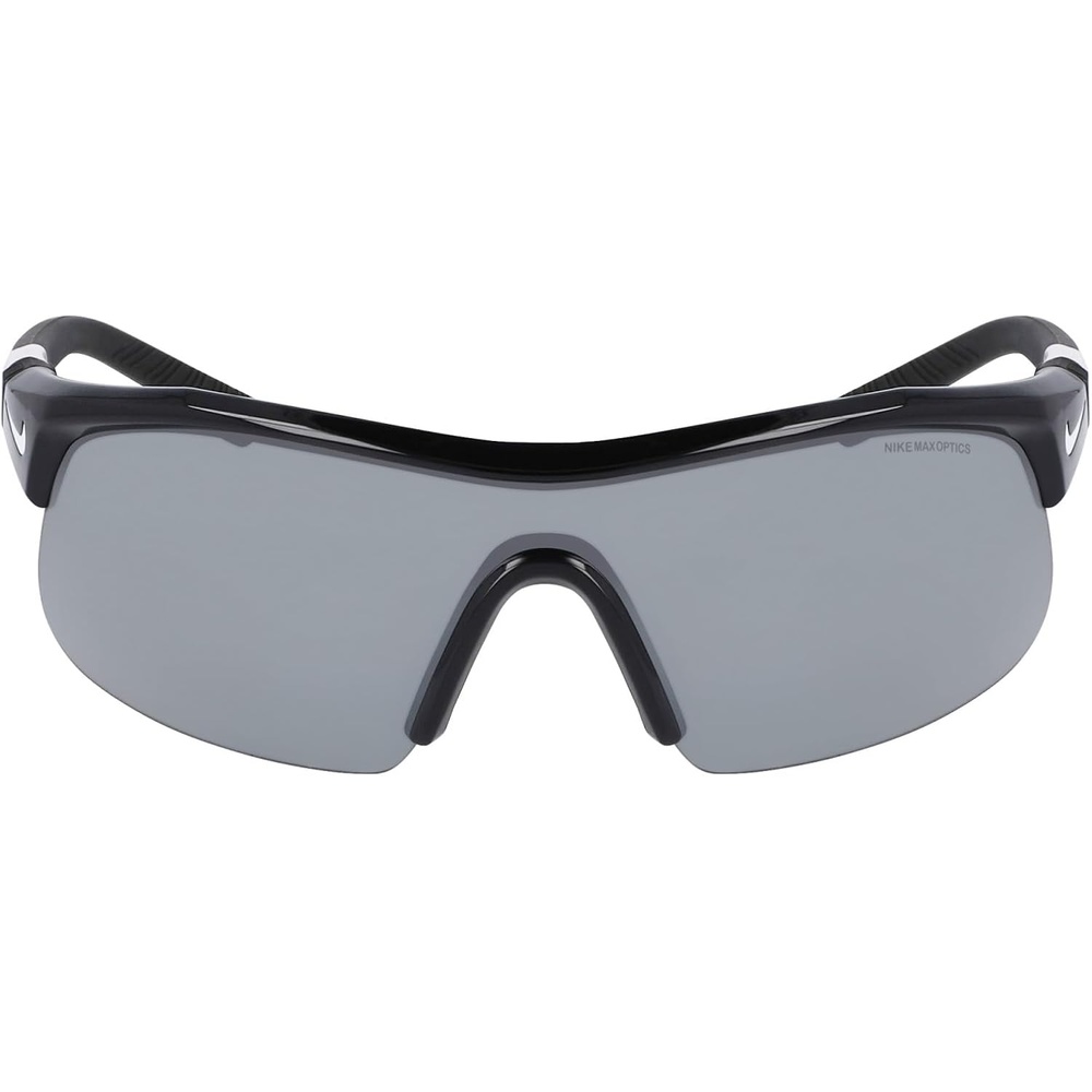 image:imageNike Unisex Show X1 Rectangular SunglassesBlackSilver Flash