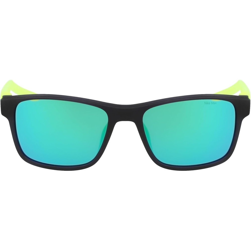 image:imageNike mens Livefree Classic Rectangular SunglassesMatte Gridiron Green Mirror