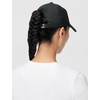 Nike Adult Dri-FIT Club Unstructured Metal Swoosh Cap Hat | Mens and Womens(Black/Metallic Silver)