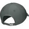 Nike Adult Dri-FIT Club Unstructured Metal Swoosh Cap Hat | Mens and Womens(Camo Green/Metallic Silver)