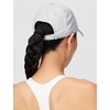 Nike Adult Dri-FIT Club Unstructured Metal Swoosh Cap Hat | Mens and Womens(Light Smoke Grey/Metallic Silver)