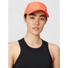 Nike Adult Dri-FIT Club Unstructured Metal Swoosh Cap Hat | Mens and Womens(Orange Frost/Metallic Silver)