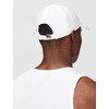 Nike Adult Dri-FIT Club Unstructured Metal Swoosh Cap Hat | Mens and Womens(White/Metallic Silver)