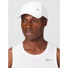 Nike Adult Dri-FIT Club Unstructured Metal Swoosh Cap Hat | Mens and Womens(White/Metallic Silver)