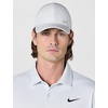 Nike Adult Storm-FIT ADV Club Structured AeroBill Cap Hat | Mens and Womens(Summit White/Reflective Silver)