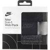Nike Men’s 3 Pack Web Belt(Black/Grey/Black Multi  Futura)