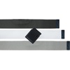 Nike Men’s 3 Pack Web Belt(Black/White/Grey  Matte Black)