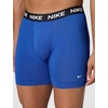 Nike Men’s All Day Cotton Stretch Boxer Brief W/Fly Underwear (3-Pack)(Obsidian/Game Royal/Black)