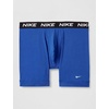 Nike Men’s All Day Cotton Stretch Boxer Brief W/Fly Underwear (3-Pack)(Obsidian/Game Royal/Black)
