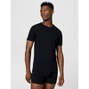 Nike Men’s All Day Cotton Stretch Short Sleeve Crewneck Undershirts (2-Pack)(Black)