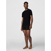 Nike Men’s All Day Cotton Stretch Short Sleeve Crewneck Undershirts (2-Pack)(Black)