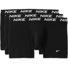 Nike Men’s All Day Cotton Stretch Trunk W/Fly Underwear (3-Pack)(Black/Black/Black)
