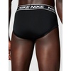 Nike Men’s All Day Micro Stretch Hip Brief Underwear (3-Pack)(Black/Black/Black)